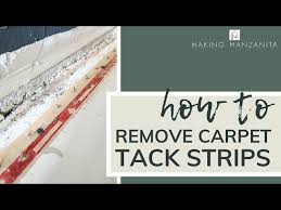 how to remove carpet tack strips 2