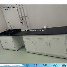 steel laboratory furniture with faucet