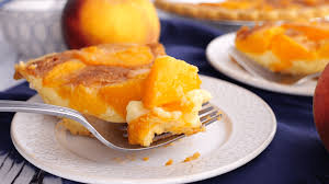 ermilk peach pie with canned