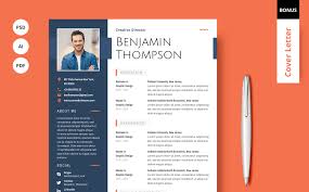 Benjamin Thompson Multipurpose Elegant Resume Template Resume