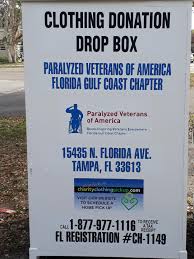 Can i donate money instead of clothing? Drop Box Locations Florida