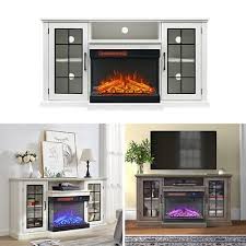 New Electric Fireplace And Tv Stand Set