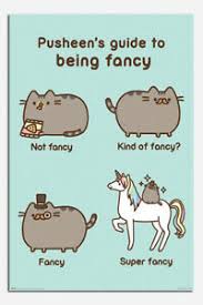 The joys of having a younger sibling. Pusheen Guide To Being Fancy Poster New Maxi Size 36 X 24 Inch Ebay