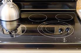 how to clean a glass electric stovetop