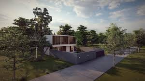 simple modern tropical house