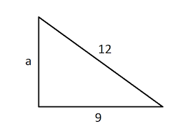 side of a right triangle