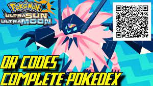 Pokémon Ultra Sun and Ultra Moon - Complete Pokédex (ALL QR Codes &  Shinies) - YouTube | Pokemon moon qr codes, Pokemon go cheats, Pokemon