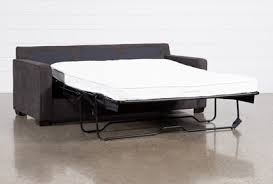 Twin sleeper sofa mattress pad. Morris Charcoal 82 Queen Sleeper Sofa With Innerspring Mattress Living Spaces