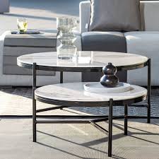 round coffee tables set of 2 avenue