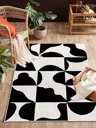 geometric pattern rug shein uk