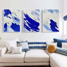 Blue Abstract Painting Blue