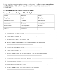 Transcription and translation worksheet in addition have several positive aspects as well as some disadvantages. Rna And Transcription Practice Worksheet