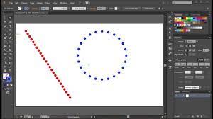 make dotted lines in adobe ilrator