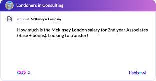 How Much Is The Mckinsey London Salary