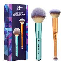 limited edition 2 pc makeup brush set