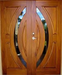 wooden front door design