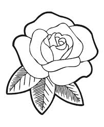 Free easy flower coloring pages. Top 10 Easy Rose Flower Coloring Pages Free Kids Children And Adult Coloring Pages