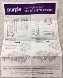 purple platform base review