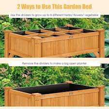Elevated Raised Garden Bed Planter Box