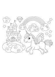 Get the markers out and make an average day a little more magical (for free!) by printing out a few of our favorite fairy, rainbow, and baby unicorn coloring pages. Flying Unicorn Coloring Pages 4 Free Printable Coloring Sheets 2020 Unicorn Coloring Pages Mermaid Coloring Pages Coloring Pages