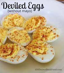 deviled eggs 100 days of real food