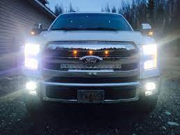 fog lights on highbeam ford f150