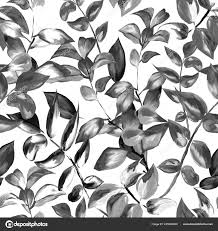 Decorative Leaves Seamless Pattern For Surface Design