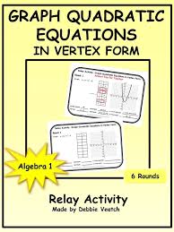 Graph Quadratic Equations In Vertex