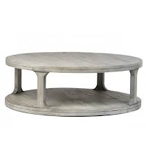 Big Round Reclaimed Wood Coffee Table