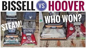hoover power scrub vs bissell