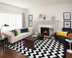 chevron pattern ideas for living rooms