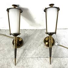 Vintage Wall Sconces Attributed To