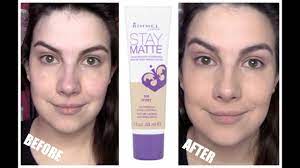 rimmel stay matte foundation review