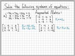 Linear Algebra Example Problems