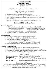 Medical Assistant Duties Resume Outathyme Com