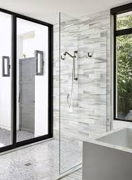 Clean Glass Shower Doors For A Bathroom