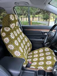 Car Seat Covershandmade Crochet