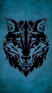 wolf iphone tattoo art black