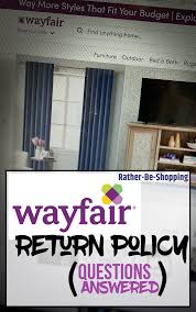 important crucial wayfair return policy