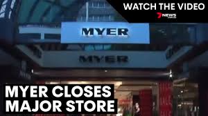 myer marking its last weekend at iconic