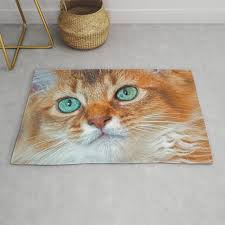 eye cat ching rug by catspaws society6
