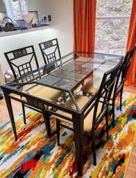 Beautiful Dining Table W Matching