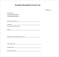 6 Tax Receipt Templates Doc Pdf Free Premium Templates