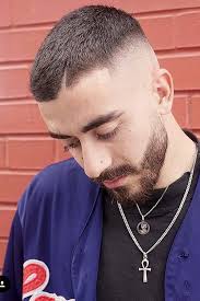 Pair your faded buzz cut with an original mustache and a chin strap beard to get this look. The Trendiest Celebrity Buzz Cuts To Sport In 2020 Menshaircuts Com