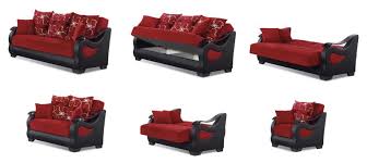 pittsburgh living room set red
