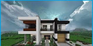 minecraft house design wall painting