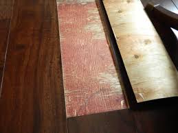 hardwood flooring delamination defect