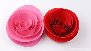 easy papercraft rose instructions