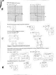 Algebra 2 Final Exam Review Answer Key