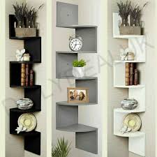 Corner Shelf Storage Bookcase